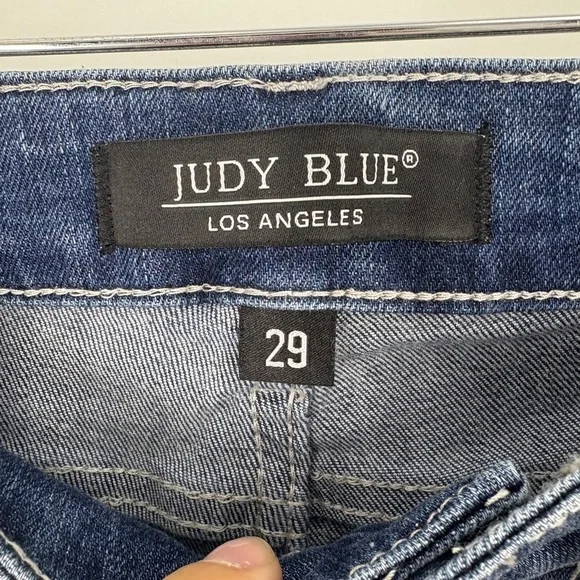 JUDY BLUE Skinny Fit Jeans High Rise Style J88273 MD Size 29 - Picture 4 of 9